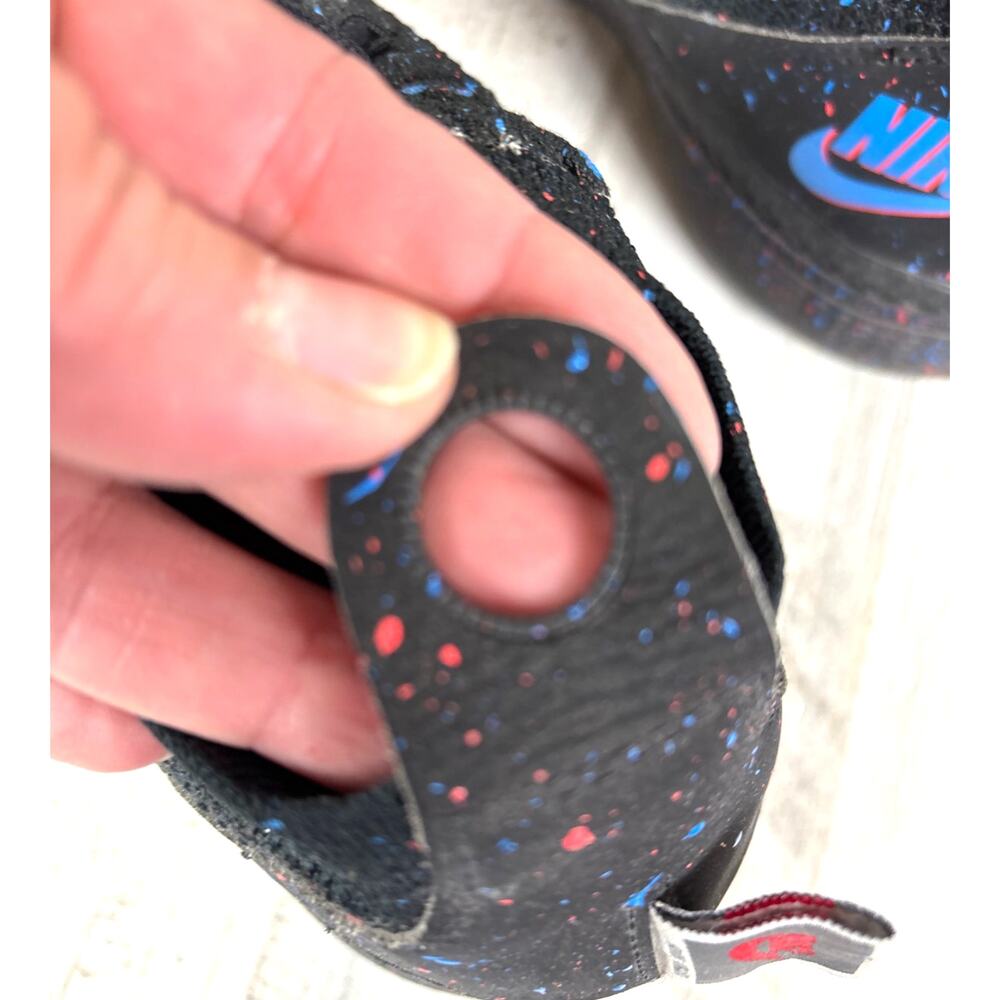 Nike Mens 9.5 Zoom KD11 Black Bright Crimson Blue JUST DO IT Lace Up Sneaker - Picture 8 of 11